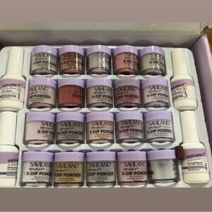 Saviland X-Dip Powder Nail Set - Neutral & Pink Shades